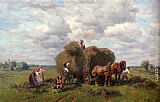 Desire Thomassin The Hay Harvest painting